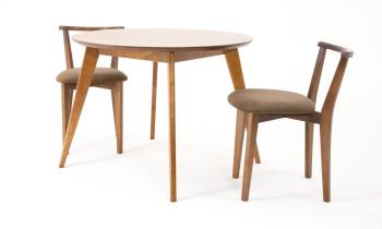 Орех/Велюр Коричневый