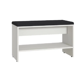 Белый PE шагрень, Кожзам HOLST Black