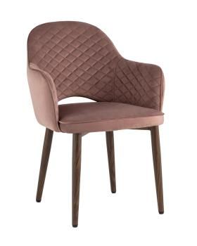 Велюр пыльно-розовый