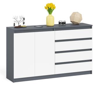 Графит/Белый