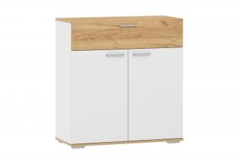 Белый Фасадный/Дуб Крафт Золотой