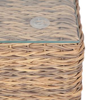 Журнальный столик плетеный (гиацинт) 4sis Лунго