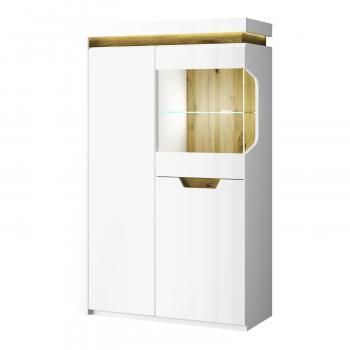 Шкаф с витриной Анрэкс 1V2D L TORINO