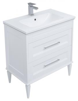 Тумба с раковиной AQUANET Бостон М 80 (лит. мрамор)