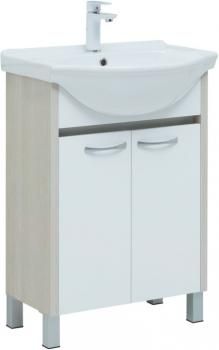 Тумба с раковиной AQUANET Донна 60 (2 дверцы)