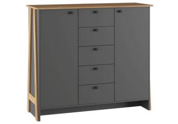 графит / крафт золотой