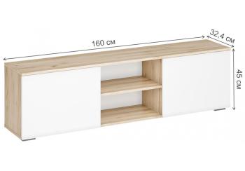 ТВ-тумба Woodville Алетра ТБ01-1600