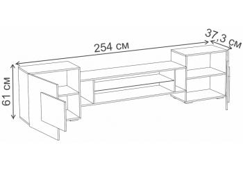 ТВ-тумба Woodville Лисмор