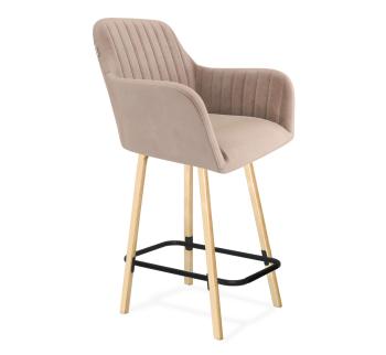 латте/прозрачный лак/черный муар