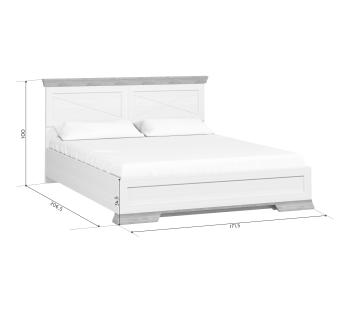 Кровать БРВ Мебель MARSELLE LOZ160х200 + выкатные ящики