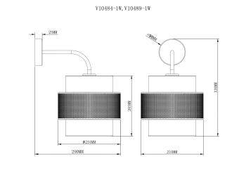 Бра Moderli V10484-1W Gela