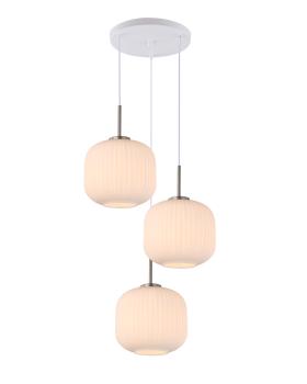 белый/матовый хром