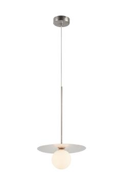 Матовый хром/Белый опал