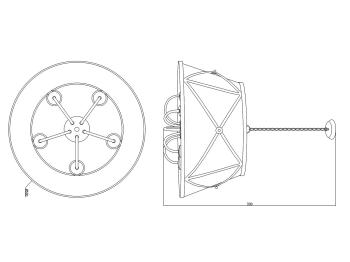 Светильник подвесной Moderli V1260-5P Berta 5*E27*60W