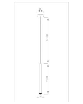 Светодиодный подвесной светильник Moderli V2321-PL Siento LED*3W