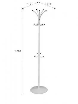 Вешалка напольная Мебелик Пико 4