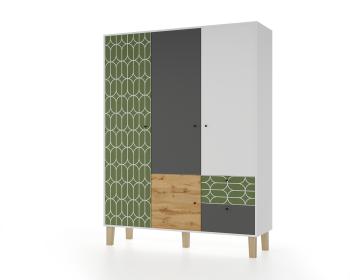 Олива/Тёмно-серый