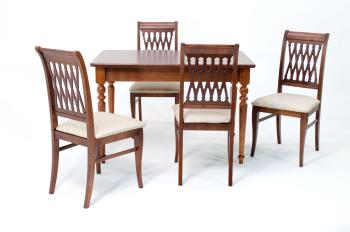 Ромб бежевый/Орех