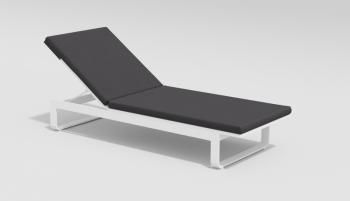 каркас белый/подушка антрацит