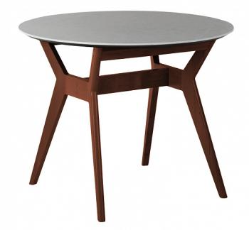 Мрамор Бьянко/Темный орех