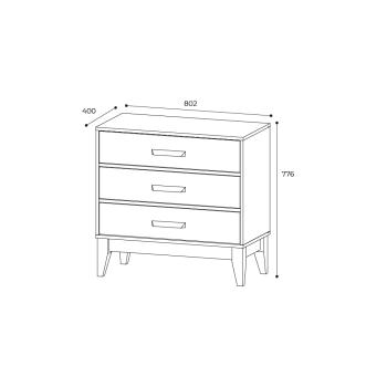 Комод BTS КМ-01 Скандика