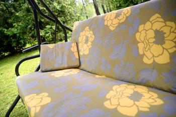 Качели садовые 3-х местные Мебельторг Люкс 2