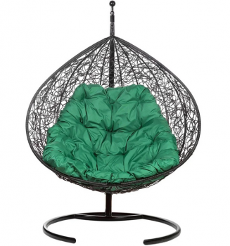 Двойное подвесное кресло BiGarden Gemini black
