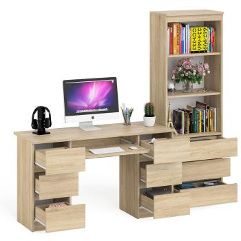 Стол компьютерный СВК Мори МС-2 + Стеллаж МСТ600.3