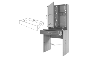 Трюмо Мебельсон Аурика