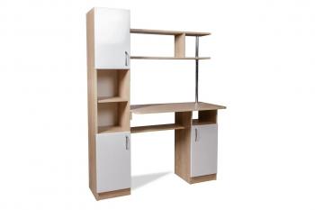 Дуб сонома/Белый