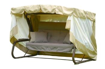 Каркас коричневый/Бежевый без рисунка