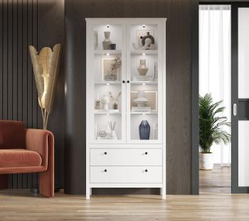 Шкаф БРВ Мебель HELGA REG2W2S с подсветкой