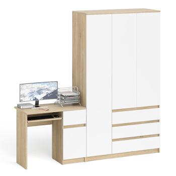 Дуб сонома/белый