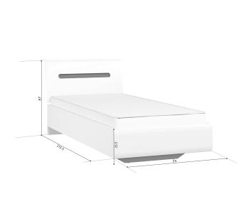 Кровать БРВ Мебель AZTECA S205-LOZ140x200