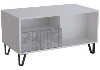 белый / бетон светлый