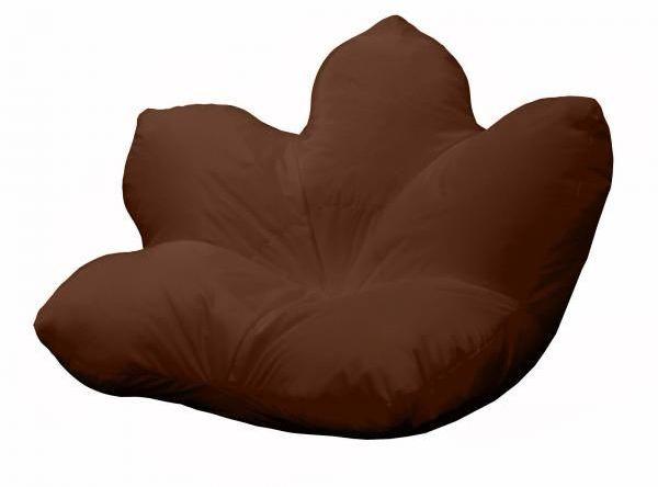 Кресло-мешок Позитиф цветок коричневый (оксфорд)